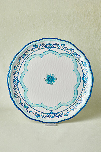 Karaca Blue Harmony Melamin Servis Tabağı 35 cm