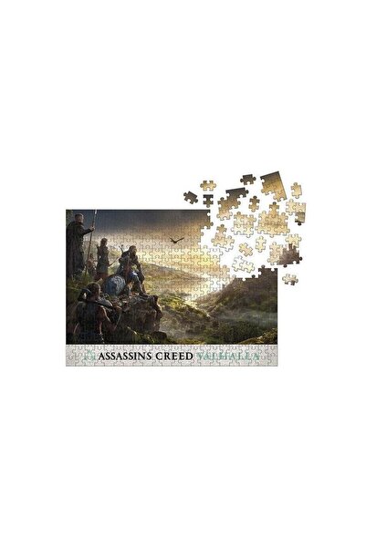 NO BRAND Puzzle Assassin's Creed Valhalla Raid Planning, 1000 pieces, 51x69cm