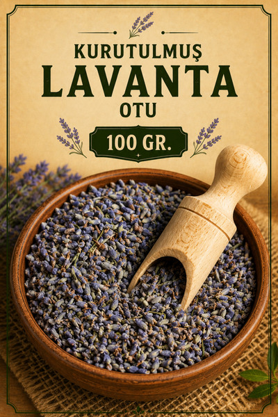 Bayguru Dried Lavender 100 Gr – Natural Aromatic Dried Lavender