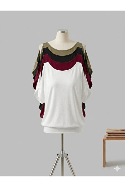 StilVibe Women's Off-Shoulder Casual Blouse