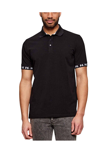 Karl Lagerfeld Ανδρικό Polo Μαύρο 745020 562221-990