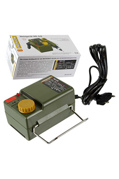 Proxxon NG 2/E Micromot Adaptör 28707 Ayarlanabilir Hız Kontrollü Güç Kaynağı...