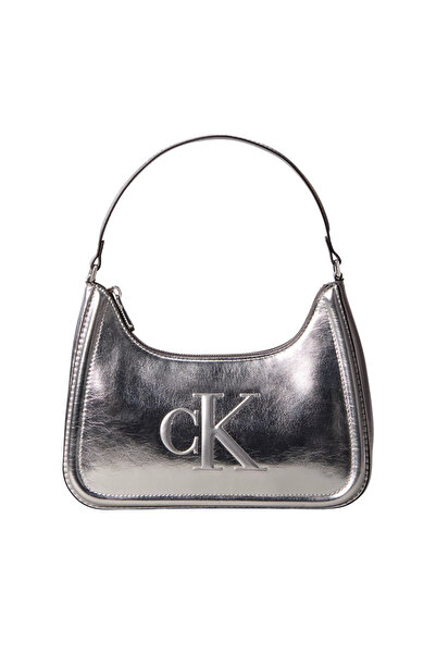Calvin Klein Γυναικεία Τσάντα Ώμου Ασημί LV04F3332G-3JH