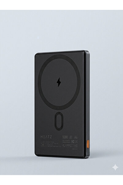 HEATZ Wireless Power Bank 5000mAh Metallic Black – HP110
