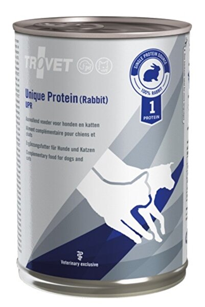 trovet Proteine Unice UPR cu iepure - Hrană umedă pentru câini și pisici - 400 g