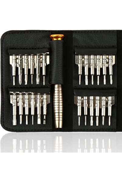 HS Precision Screwdriver Set for Electronics, 25 Pieces, Mini, for Phones, Wa...
