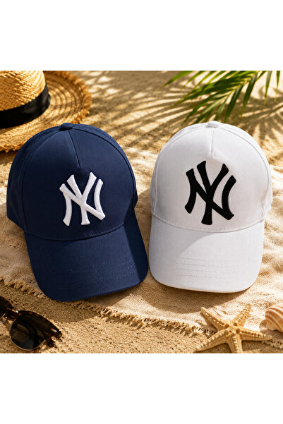 moda nokta Set de 2 șepci de baseball New York Yankees