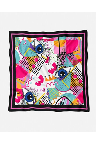 tarzınısec Choose Your Style Rainbow Patterned Scarf / Bandana 70X70 cm