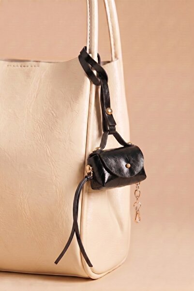 BAHELS Women's Loi Black Bag Charm Bag Ornament