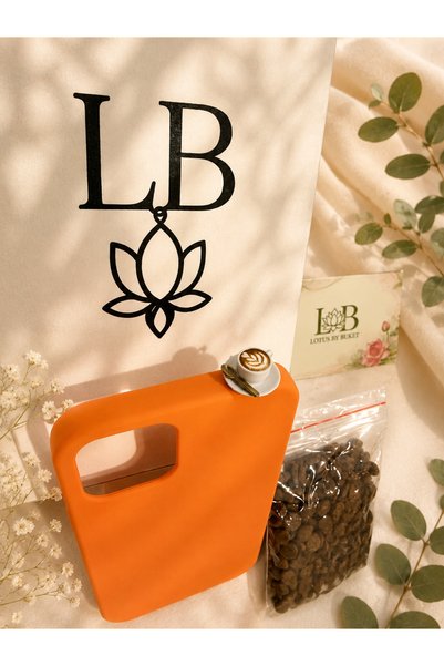 lotusbybuket iPhone 15 Latte Figured Silicone Case