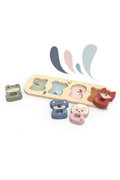 Speedy Monkey Wooden Animal Puzzle,