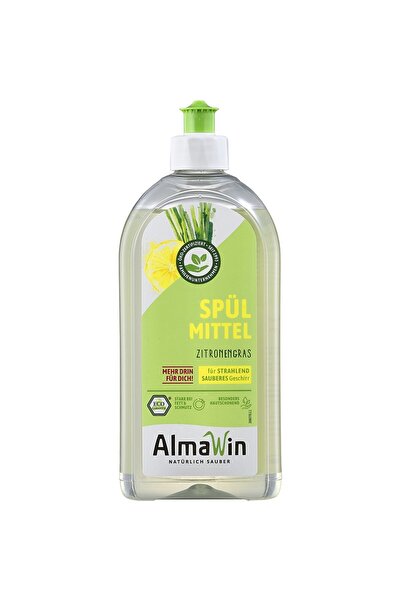 Almawin Detergent de vase cu Lemongrass AlmaWin, 500ml