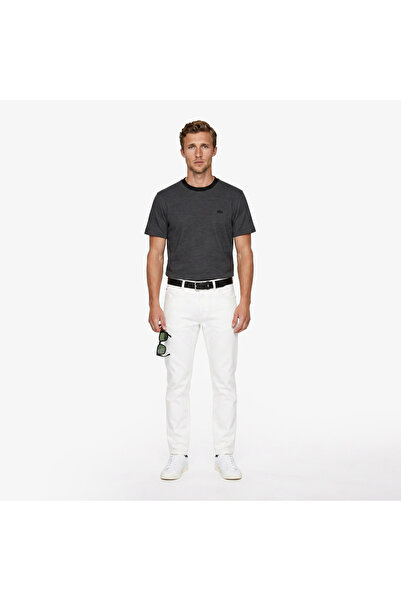 Lacoste Erkek Slim Fit Krem Jean Pantolon