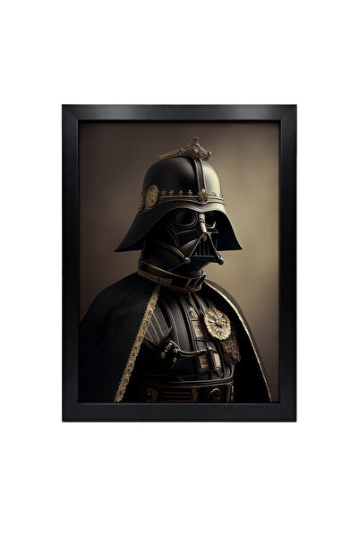 KAYNOCK Royal Darth Vader Tablo Siyah Çerçeve