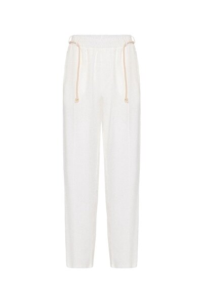S13 Store Baggy lyocell pants with belt detail