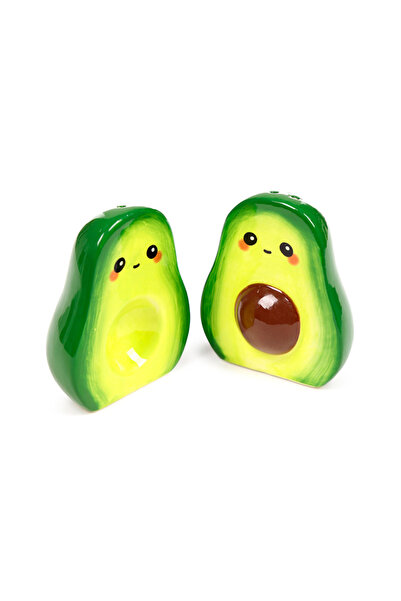 Puckator Set of 2 salt and pepper shakers - Foodiemals: Pedro the Avocado
