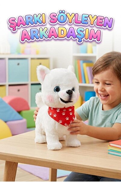 Tıfıl Toys Şarkı Söyleyen Arkadaşım Serisi Hareketli Tasmalı Yürüyen Ve Kuyru...