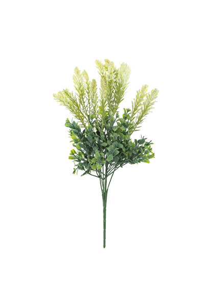 Zumzeria Buchet artificial de lavandă cu 7 tulpini și flori albe 36cm
