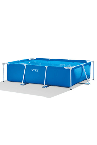 Intex Piscină dreptunghiulară cu cadru metalic, Intex, Dimensiuni 300x200x75 cm