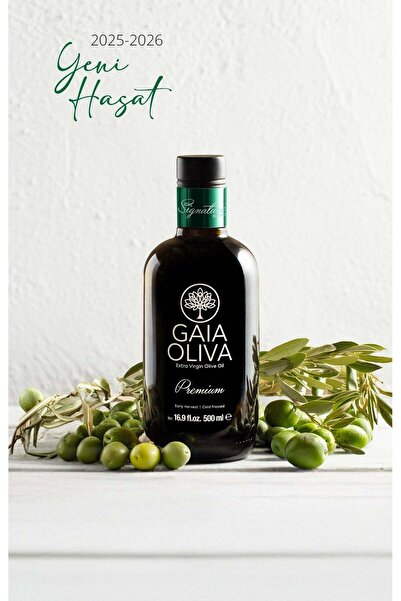 Gaia Oliva Premium Signature Blend 500 ml Erken Hasat Natürel Sızma Zeytinyağı