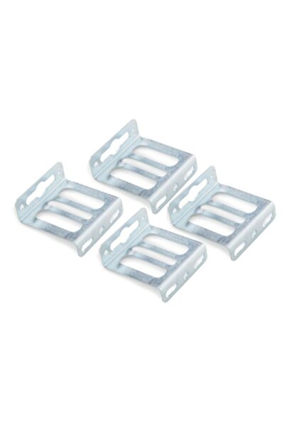 DELIGHT Kit de montaj pentru tavan 4 buc * 40x40x15 mm