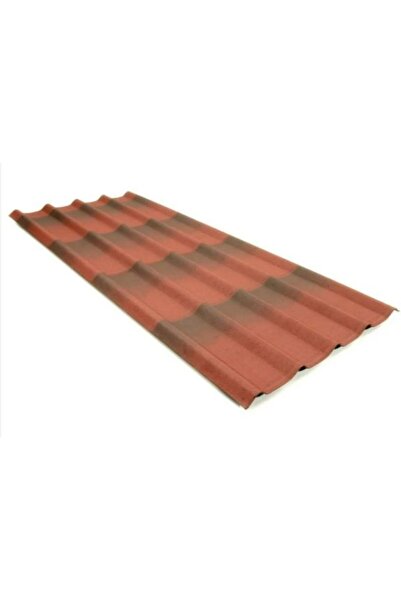 DARKSS 5 Adet Onduline Zigana Tile Levha, Kırmızı, 89x200 cm, 3.5 mm