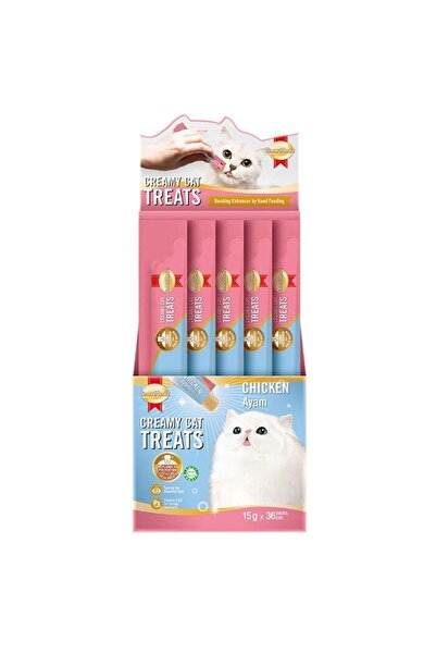 Tavuklu Krema Kedi Ödül Maması 15gr 36'lı