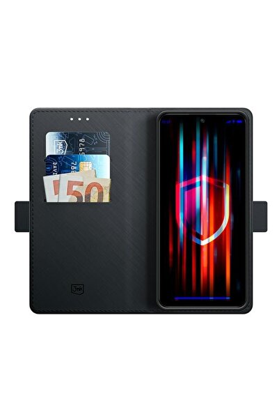 3MK Husă portofel Realme C67 5G negru