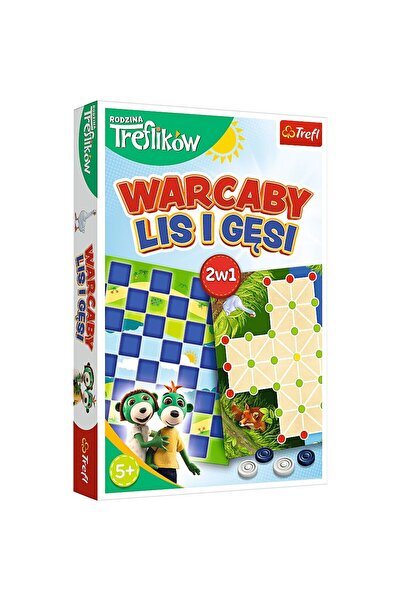 Trefl Checkers Fox and Gesi - Treflik Family 02301