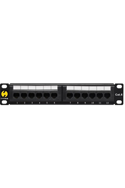 Netrack Dulap suspendat 19 " Netrack, 6U/600x450mm, negru, uși din sticlă, cu...