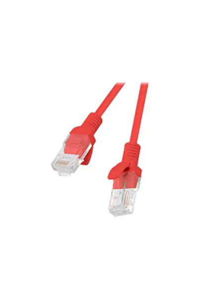 Lanberg PCU5-20CC-0050-R Patch Cable RJ45, cat. 5e, UTP, 0.5m, red, collectiv...