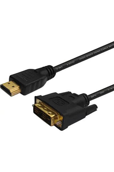 Savio Cablu HDMI - DVI-D 1.5m negru (SAVIOCL10)