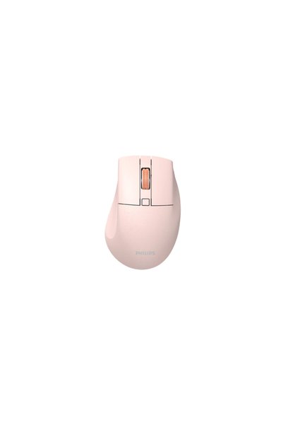 Philips SPK7528P, SESSİZ, Pembe, USB Nano 2,4Gh ve Bluetooth Kablosuz, 1600dpi, Optic, 3 Tuşlu, Erg