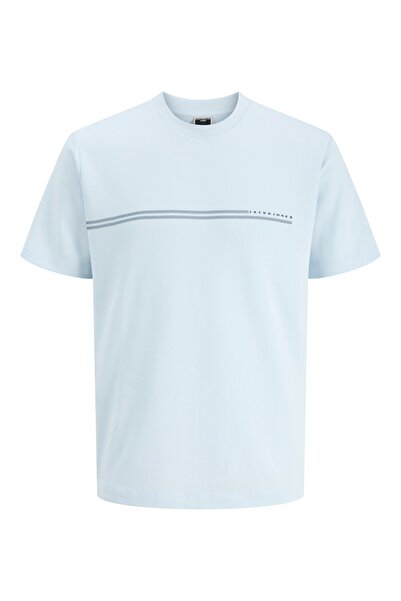 Jack & Jones JCOFUSION CHEST BRAND TEE SS CREW NOOS