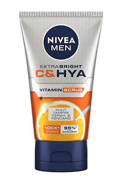 Nivea Men مقشر فيتامين سي وإي إكس ترا برايت 100 مل