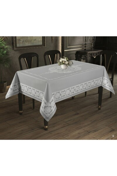 Lady Home Mega Umbo Dertsiz Pano Tablecloth Removable Dirt Stain Resistant Li...