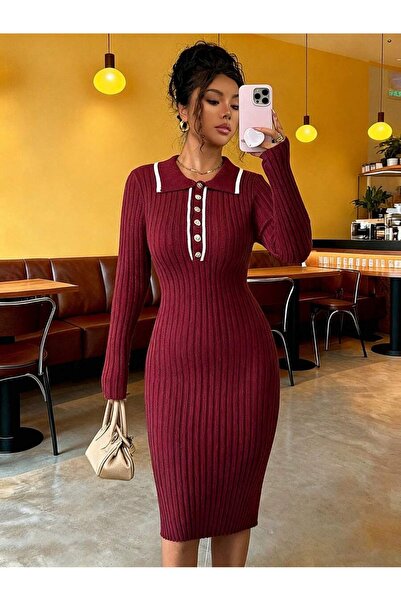 Iuliashop Arisha Grena Knitted Midi Dress - S