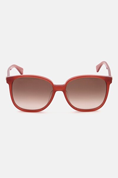 Kate Spade نظارات شمسية نسائية من أليانا، رمادي/وردي