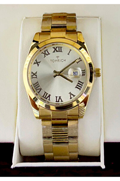 TOMRICH Luxury Men's Watch - Classic Roman Numerals - Date Window with Cyclop...