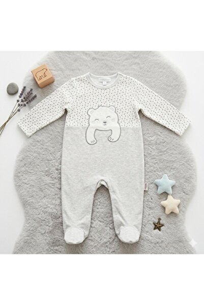 Victorino Jumpsuit with booties - teddy bear print - 18-24 months