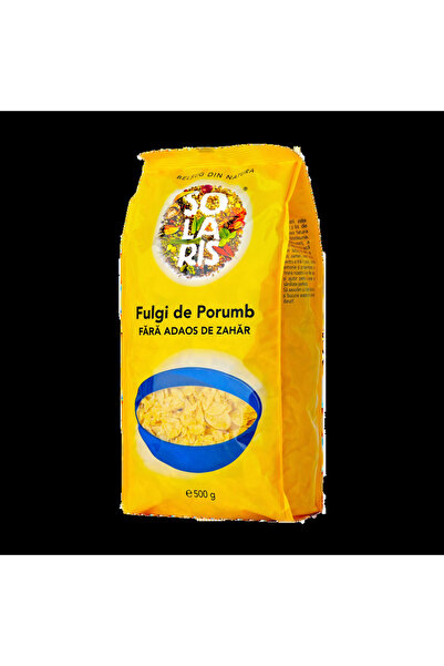 Solaris Plant Fulgi de porumb fara adaos de zahar 500 g