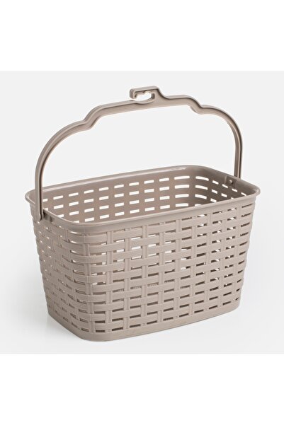 Zumzeria Coș bej pentru haine cu cârlige 22.5x15x12.8cm