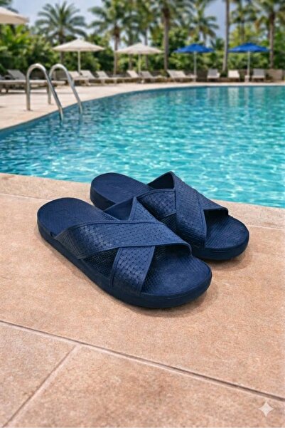 Behtah Kundura Cross Open Front Non-Slip Sole Balcony Bathroom Garden Beach P...