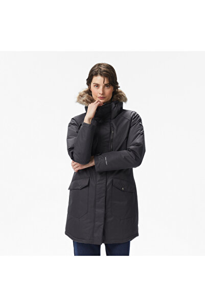 Columbia Suttle Mountain Long Insulated Kadın Siyah Mont
