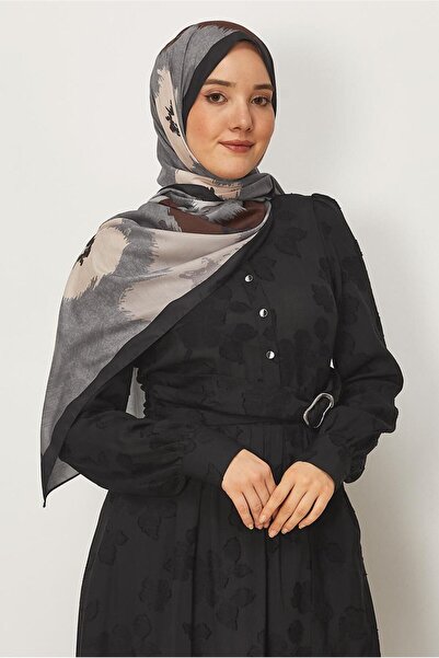 Alvina Flower-Patterned Shawl 8632