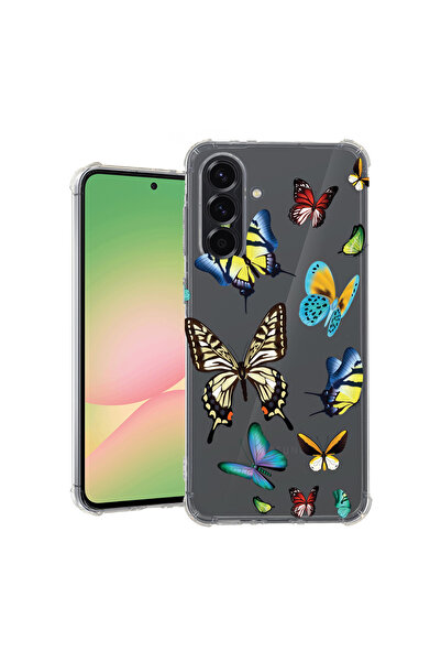 bestcase Husă Antișoc pentru Samsung Galaxy A37 5G, Fluturi în culori frumoas...