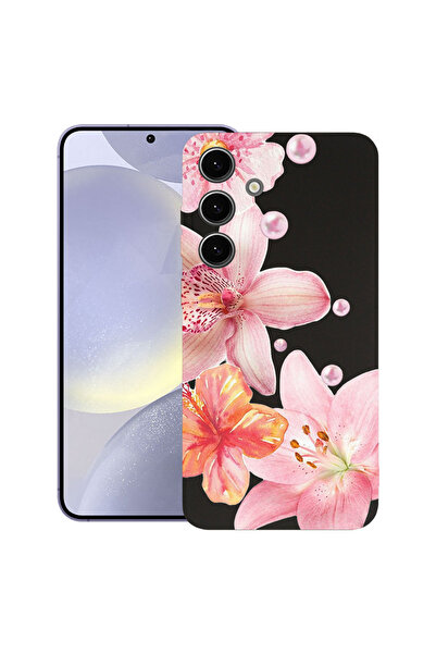 bestcase Husă TPU Ultra Subțire pentru Samsung Galaxy S26, Florală - Orhidee ...