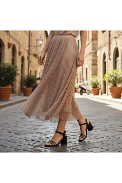 OEM Elegant heeled Sandals for women, lightweight and breathable summer Sanda...