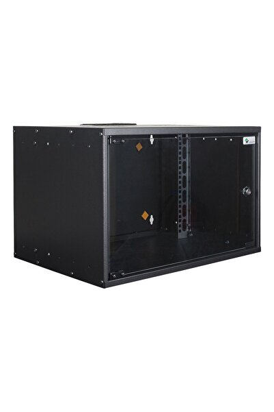 Lanview Rack de perete 19 " 7U 565 x 400 x 350mm SOHO - Negru - Neasamblat