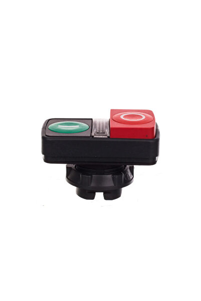SCHNEIDER Indoor/red green button, two-key O22 with ozn. ZB5AW7L3741